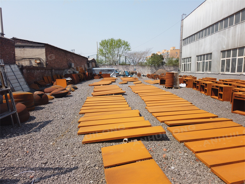 outside corten screens and shade panels distributor